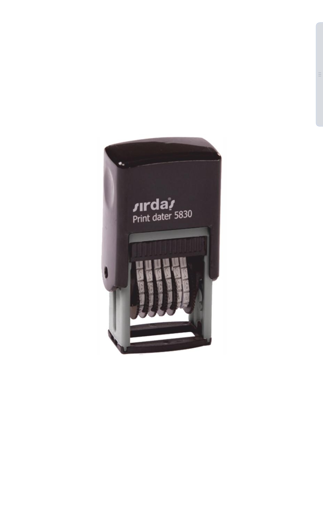 SIRDAŞ 5830 NUMARATÖR